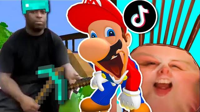 Mario Reacts To Funny Tik Toks Mario Reacts To Funny Tik Toks