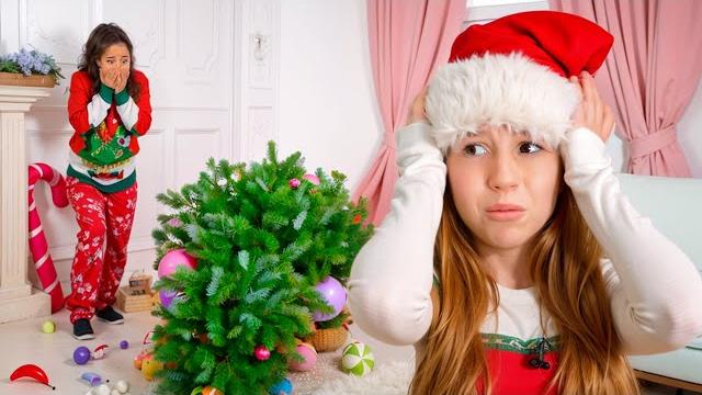 Nastya and Christmas stories about good behavior Nastya and Christmas stories about good behavior