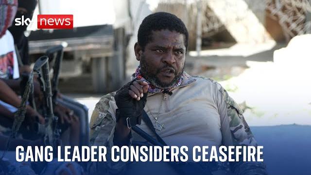 Haiti gang leader 'Barbecue' says he will consider ceasefire Haiti gang leader 'Barbecue' says he will consider ceasefire