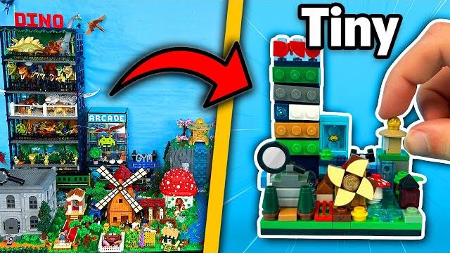 I made my LEGO City 1000x SMALLER... I made my LEGO City 1000x SMALLER...