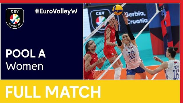 Serbia vs. Russia - CEV EuroVolley 2021 Women | Pools Serbia vs. Russia - CEV EuroVolley 2021 Women | Pools