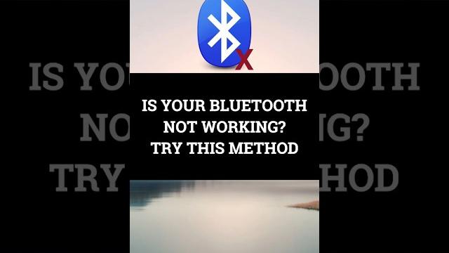 Fix Your Bluetooth Not Working On Windows 10 or 11 Fix Your Bluetooth Not Working On Windows 10 or 11