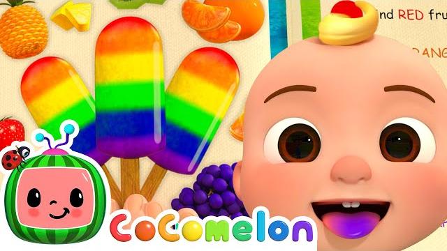 The Colors Song (with Popsicles) | CoComelon | Moonbug Kids - Color Time The Colors Song (with Popsicles) | CoComelon | Moonbug Kids - Color Time