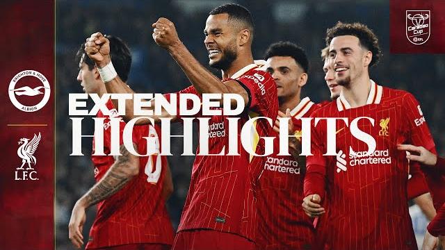 Extended Highlights: FIVE Goals as Gakpo & Diaz Secure Quarter-Finals | Brighton 2-3 Liverpool Extended Highlights: FIVE Goals as Gakpo & Diaz Secure Quarter-Finals | Brighton 2-3 Liverpool