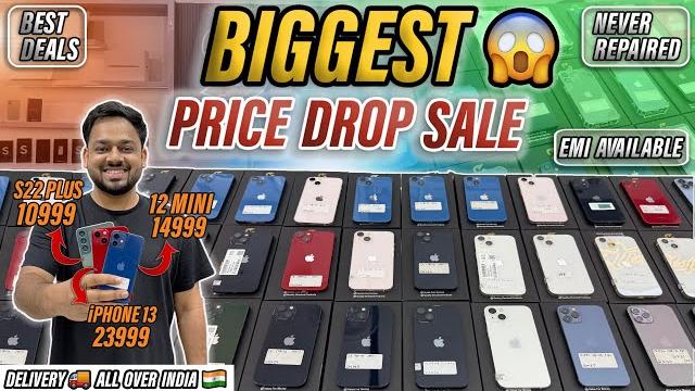 BIGGEST SALE EVER | Cheapest iPhone Market in Delhi | Second Hand Mobile | @sk_communications_ BIGGEST SALE EVER | Cheapest iPhone Market in Delhi | Second Hand Mobile | @sk_communications_