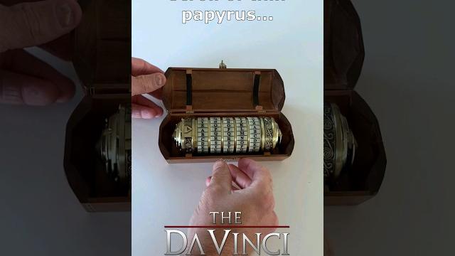 The cryptex from The Da Vinci Code The cryptex from The Da Vinci Code