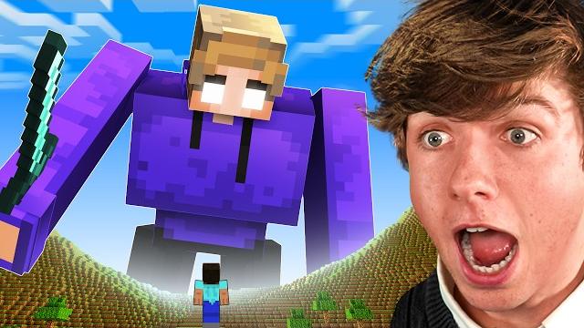 Меня преследовал лучший игрок в Minecraft! Меня преследовал лучший игрок в Minecraft!