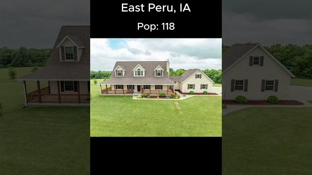 Random US Towns: East Peru, IA #shorts Random US Towns: East Peru, IA #shorts