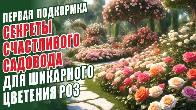 ПЕРВАЯ ПОДКОРМКА РОЗ ВЕСНОЙ. СЕКРЕТЫ СЧАСТЛИВОГО САДОВОДА ДЛЯ ШИКАРНОГО ЦВЕТЕНИЯ РОЗ. УХОД ЗА РОЗАМИ ПЕРВАЯ ПОДКОРМКА РОЗ ВЕСНОЙ. СЕКРЕТЫ СЧАСТЛИВОГО САДОВОДА ДЛЯ ШИКАРНОГО ЦВЕТЕНИЯ РОЗ. УХОД ЗА РОЗАМИ