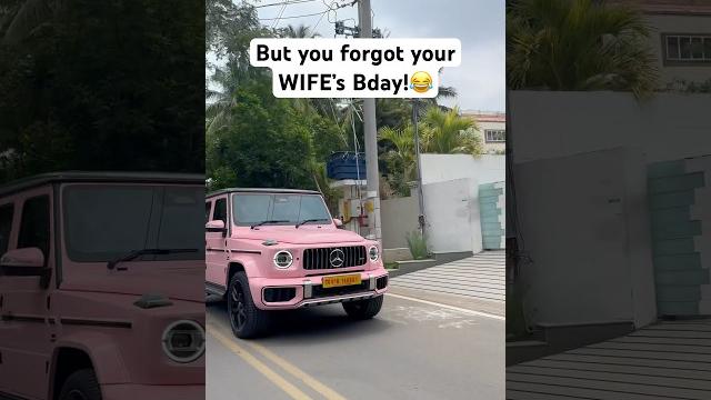 PINK Mercedes G-wagon! #mercedesbenz #supercar PINK Mercedes G-wagon! #mercedesbenz #supercar