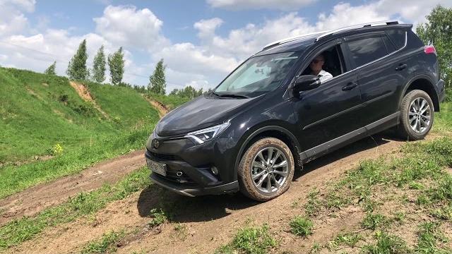 TOYOTA RAV4 2018 2.0 CVT - Поведение на бездорожье TOYOTA RAV4 2018 2.0 CVT - Поведение на бездорожье