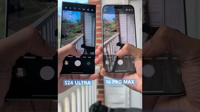 iPhone 16 Pro Max VS S24 Ultra MAX Camera Zoom Test! iPhone 16 Pro Max VS S24 Ultra MAX Camera Zoom Test!