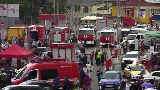 Взрыв и эвакуация на Курском вокзале (учения) Взрыв и эвакуация на Курском вокзале (учения)