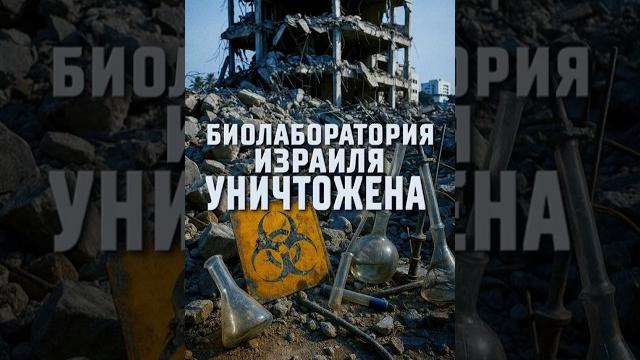 Израильская биолаборатория уничтожена Израильская биолаборатория уничтожена