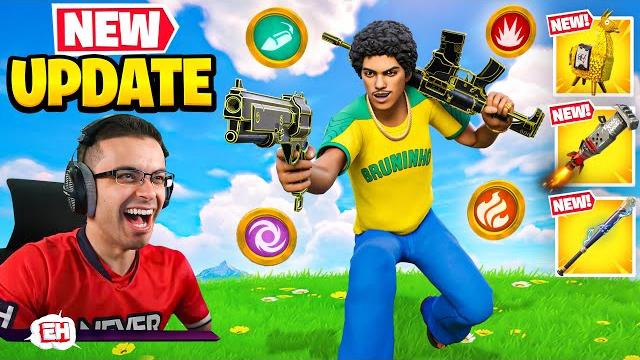 NEW FORTNITE UPDATE! NEW FORTNITE UPDATE!