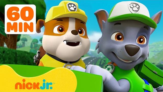 Щенячий патруль | Щенок Крепыш спасает Землю! | 1-часовая подборка | Nick Jr. Cyrillic Щенячий патруль | Щенок Крепыш спасает Землю! | 1-часовая подборка | Nick Jr. Cyrillic