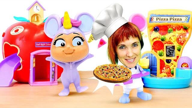 Маша Капуки Кануки и открывает Мышкин Дом! Игры для детей в готовку пиццы. Веселые видео про игрушки Маша Капуки Кануки и открывает Мышкин Дом! Игры для детей в готовку пиццы. Веселые видео про игрушки