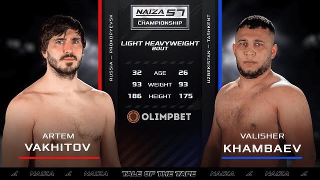 NAIZA 57: Artem Vakhitov vs Valisher Khambaev NAIZA 57: Artem Vakhitov vs Valisher Khambaev
