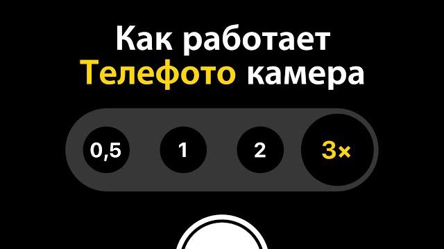 Как работает Телефото Камера в iPhone? Как работает Телефото Камера в iPhone?