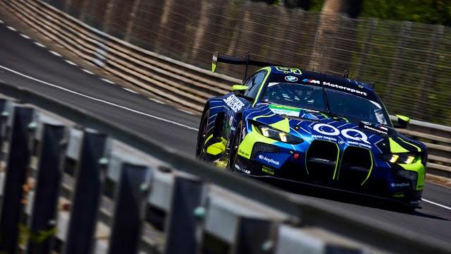 FIA WEC, 24h Le Mans: #46 BMW M4 GT3 EVO onboard. FIA WEC, 24h Le Mans: #46 BMW M4 GT3 EVO onboard.