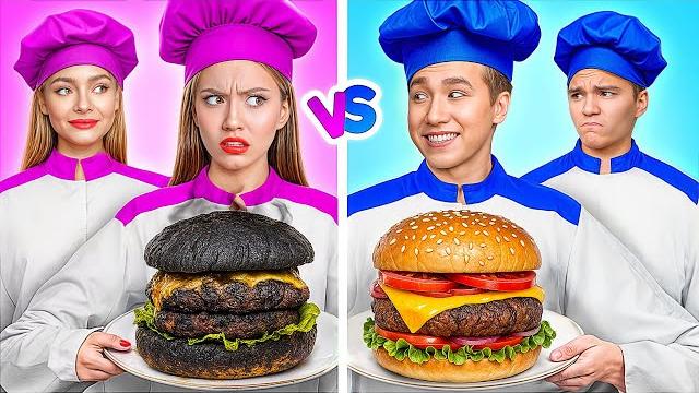 Кулинарный Челлендж: Мальчики VS Девочки | Ультра Богатые против Бедных от Multi DO Challenge Кулинарный Челлендж: Мальчики VS Девочки | Ультра Богатые против Бедных от Multi DO Challenge