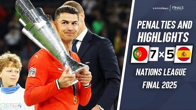 Portugal vs Spain 2-2 (PEN 5-3) - Highlights & All Goals - Nations League Final 2025 Portugal vs Spain 2-2 (PEN 5-3) - Highlights & All Goals - Nations League Final 2025