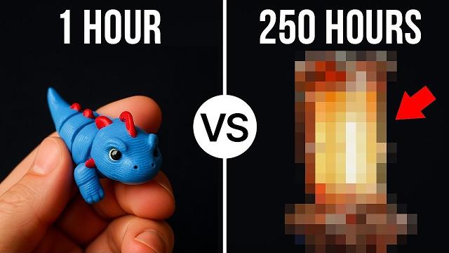 1 Hour vs. 100 Hours: Awesome Things to 3D Print! 1 Hour vs. 100 Hours: Awesome Things to 3D Print!