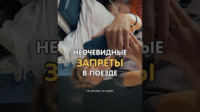 Что ЗАПРЕЩЕНО в поезде? Что ЗАПРЕЩЕНО в поезде?