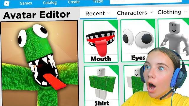 ДЕЛАЮ ЗЕЛЁНОГО ИЗ РАДУЖНЫХ ДРУЗЕЙ в ROBLOX! ДЕЛАЮ ЗЕЛЁНОГО ИЗ РАДУЖНЫХ ДРУЗЕЙ в ROBLOX!