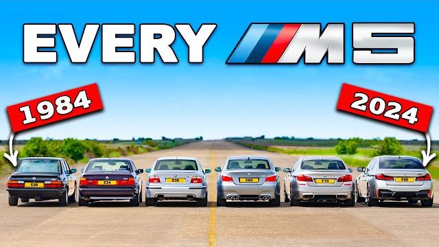 BMW M5 Generations DRAG RACE BMW M5 Generations DRAG RACE