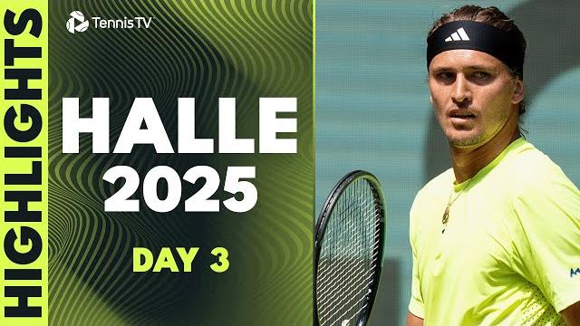Zverev Returns To Halle; Medvedev & Tsitsipas Also In Action | Halle 2025 Day 3 Highlights Zverev Returns To Halle; Medvedev & Tsitsipas Also In Action | Halle 2025 Day 3 Highlights