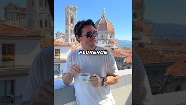 This Coffee Shop has the Best View in Florence This Coffee Shop has the Best View in Florence