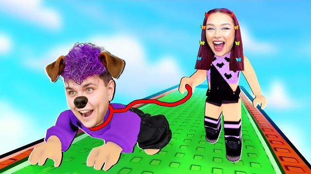 МОЙ БРАТ СТАЛ СОБАКОЙ в ROBLOX ! РОБЛОКС ОББИ на ДВОИХ МОЙ БРАТ СТАЛ СОБАКОЙ в ROBLOX ! РОБЛОКС ОББИ на ДВОИХ