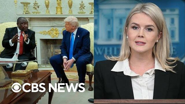 White House has defensive response about video played during Trump-South Africa meeting White House has defensive response about video played during Trump-South Africa meeting
