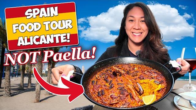 SPANISH FOOD TOUR in Alicante, Spain! (Tapas, Street Food, Not Paella, Beach Snacks & More!) SPANISH FOOD TOUR in Alicante, Spain! (Tapas, Street Food, Not Paella, Beach Snacks & More!)
