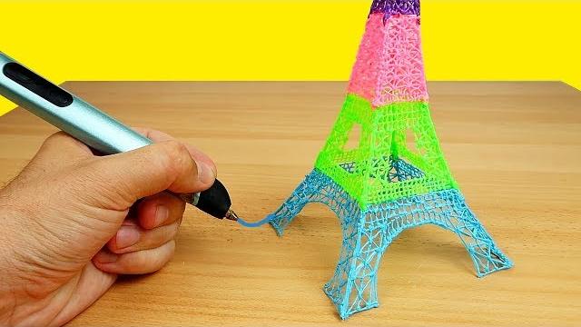 Новая 3D РУЧКА. Рисую Эйфелеву башню! Alex Boyko Новая 3D РУЧКА. Рисую Эйфелеву башню! Alex Boyko