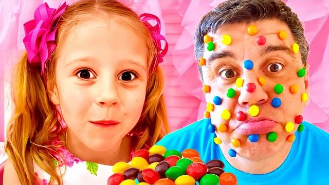 Настя и папа играют с лего. Видео для детей Настя и папа играют с лего. Видео для детей