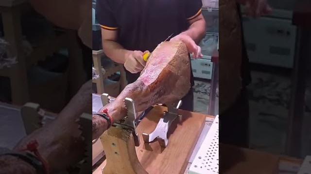 Что делать если вы купили ногу хамона Что делать если вы купили ногу хамона