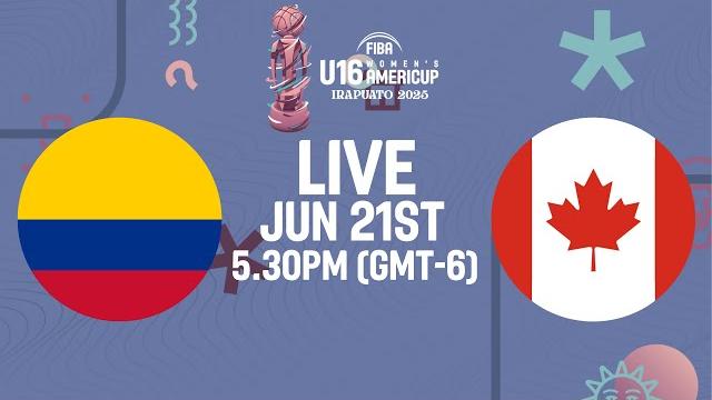 Semi-Finals | Colombia v Canada | Full Basketball Game | FIBA U16 Women's AmeriCup 2025 Semi-Finals | Colombia v Canada | Full Basketball Game | FIBA U16 Women's AmeriCup 2025