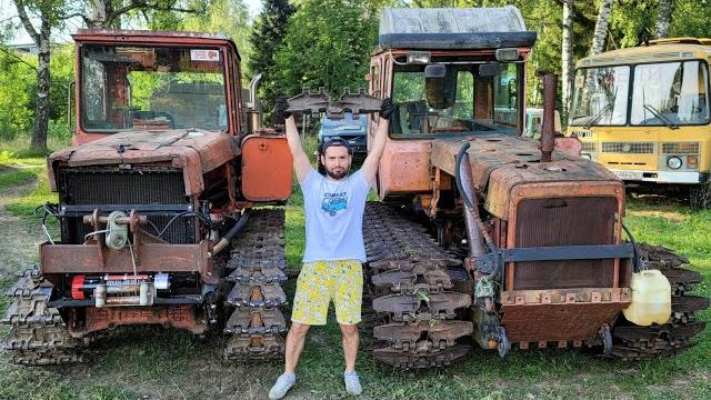 Купили редкий трактор ДТ75 Болотник! Зачем он нам? Купили редкий трактор ДТ75 Болотник! Зачем он нам?