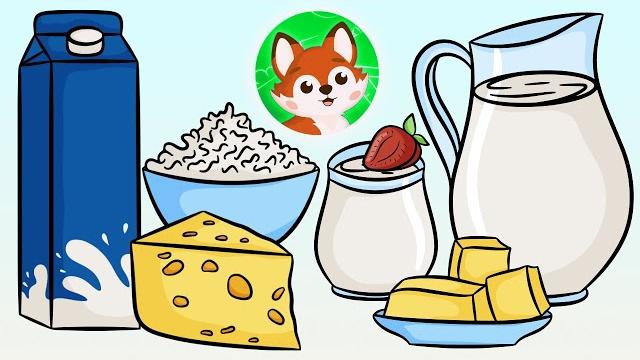 Изучаем молочные продукты с детьми. Что такое молоко, откуда оно берётся и что из него делают? Изучаем молочные продукты с детьми. Что такое молоко, откуда оно берётся и что из него делают?
