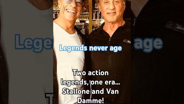 Legends never age Sylvester Stallone and Jean-Claude Van Damme #sylvesterstallone #jcvd #hollywood Legends never age Sylvester Stallone and Jean-Claude Van Damme #sylvesterstallone #jcvd #hollywood