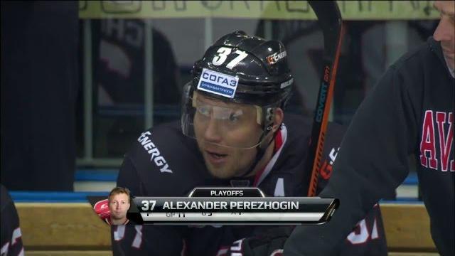 Perezhogin scores off Popov saucer Perezhogin scores off Popov saucer