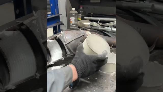 Удаление катализатора . Установка пламегасителя Удаление катализатора . Установка пламегасителя
