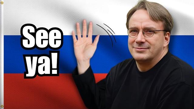 Linux Says “Goodbye, Russia" Linux Says “Goodbye, Russia"