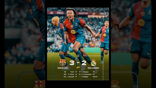 Футбол-Барселона vs Реал Мадрид/ Финал-Кубок Испании/ #football #shorts #barcelona #realmadrid Футбол-Барселона vs Реал Мадрид/ Финал-Кубок Испании/ #football #shorts #barcelona #realmadrid