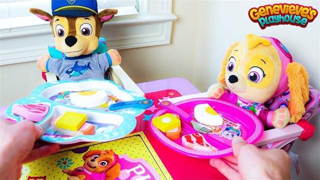Paw Patrol Skye и Chase веселого дня на детской площадке! Paw Patrol Skye и Chase веселого дня на детской площадке!