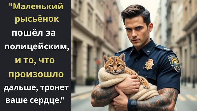 "Маленький рысьёнок не отставал от полицейского — то, что произошло дальше, растопит ваше сердце" "Маленький рысьёнок не отставал от полицейского — то, что произошло дальше, растопит ваше сердце"