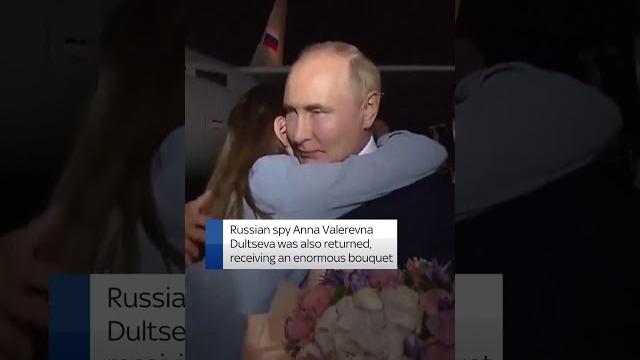 Putin welcomes hitman and spy back to Russia Putin welcomes hitman and spy back to Russia