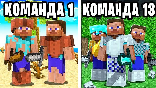 ГОЛОДНЫЕ ИГРЫ в Майнкрафт на 100 игроков | ПОЛНЫЙ ФИЛЬМ ГОЛОДНЫЕ ИГРЫ в Майнкрафт на 100 игроков | ПОЛНЫЙ ФИЛЬМ